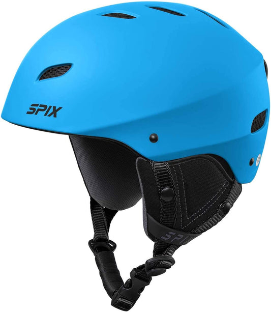 Adjustable Ski Helmet, Color (Matte Blue)
