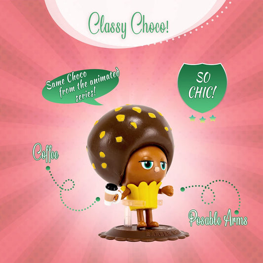 Bread Toy Barbershop Cupcake Figures (Choco)